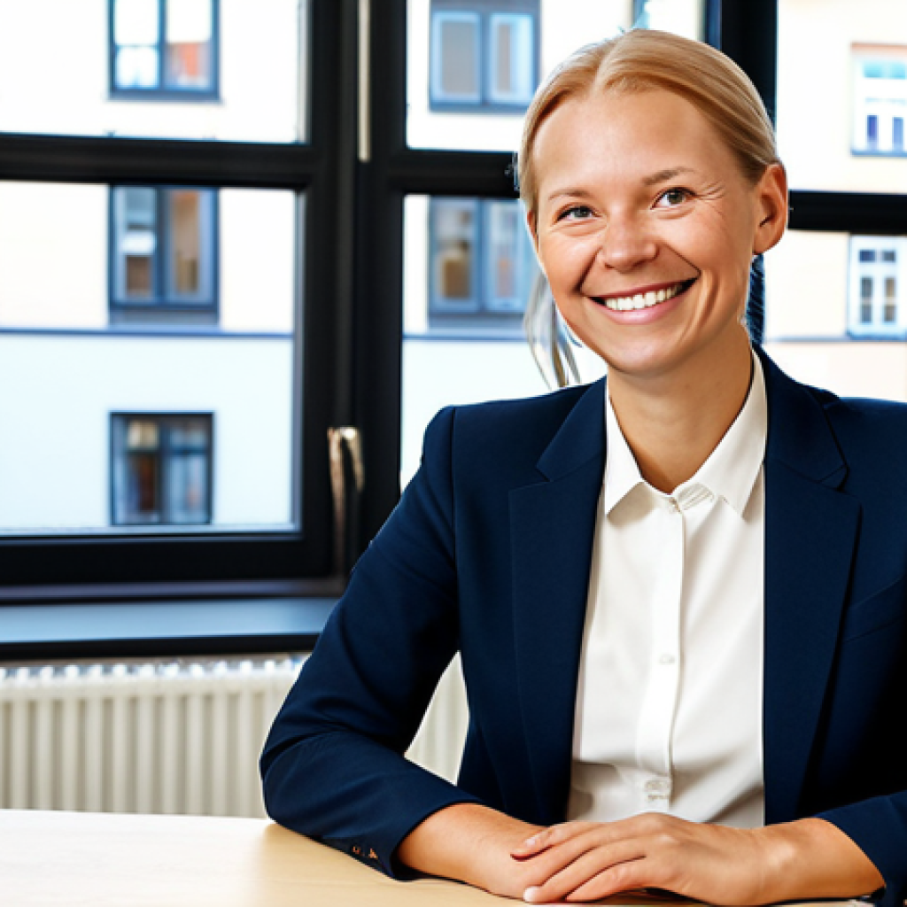 PR과 마케팅 통합 전략 - Successful Swedish Entrepreneur**

"A professional Swedish woman in her early 30s, fully clothed in ...