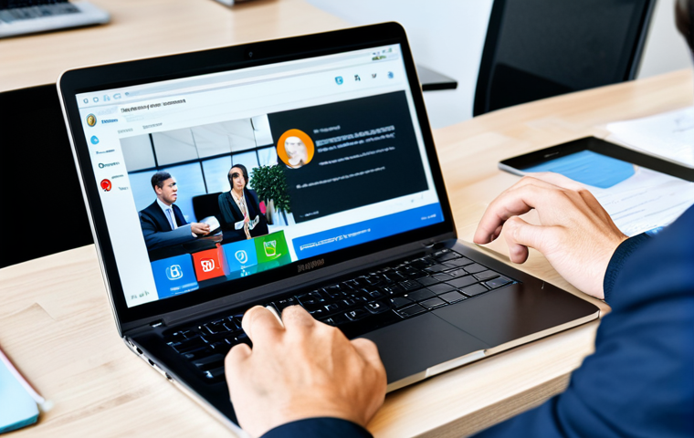 언론사와 관계 구축 - Communicating Expertise**

"A businesswoman participating in a panel discussion about media relation...