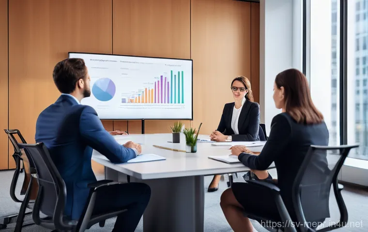 기업 이미지 위기 사례 - **Prompt:** A diverse group of young professionals in a bright, modern co-working space, each lookin...