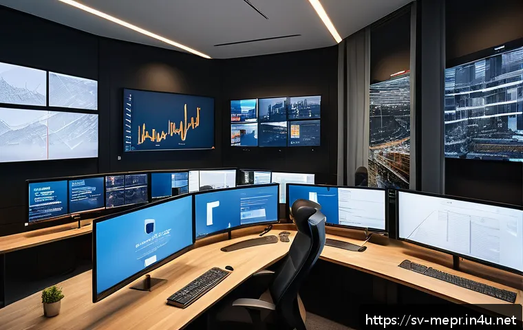위기 대응 PR 사례 - A modern corporate crisis communication center in Stockholm, featuring a diverse team of professiona...